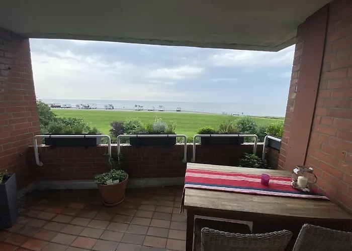 Schoenes Feriendomizil Mit Meerblick Suedstrand Naehe Fliegerdeich In Apartman